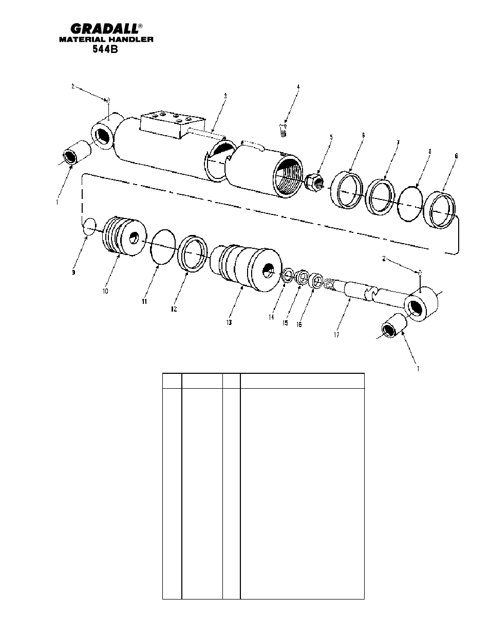 Gradall 544B Parts Manual User Manual | Page 164 / 180