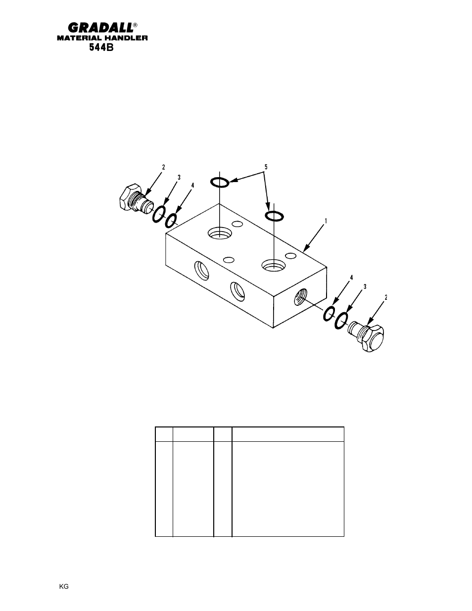 Gradall 544B Parts Manual User Manual | Page 165 / 180