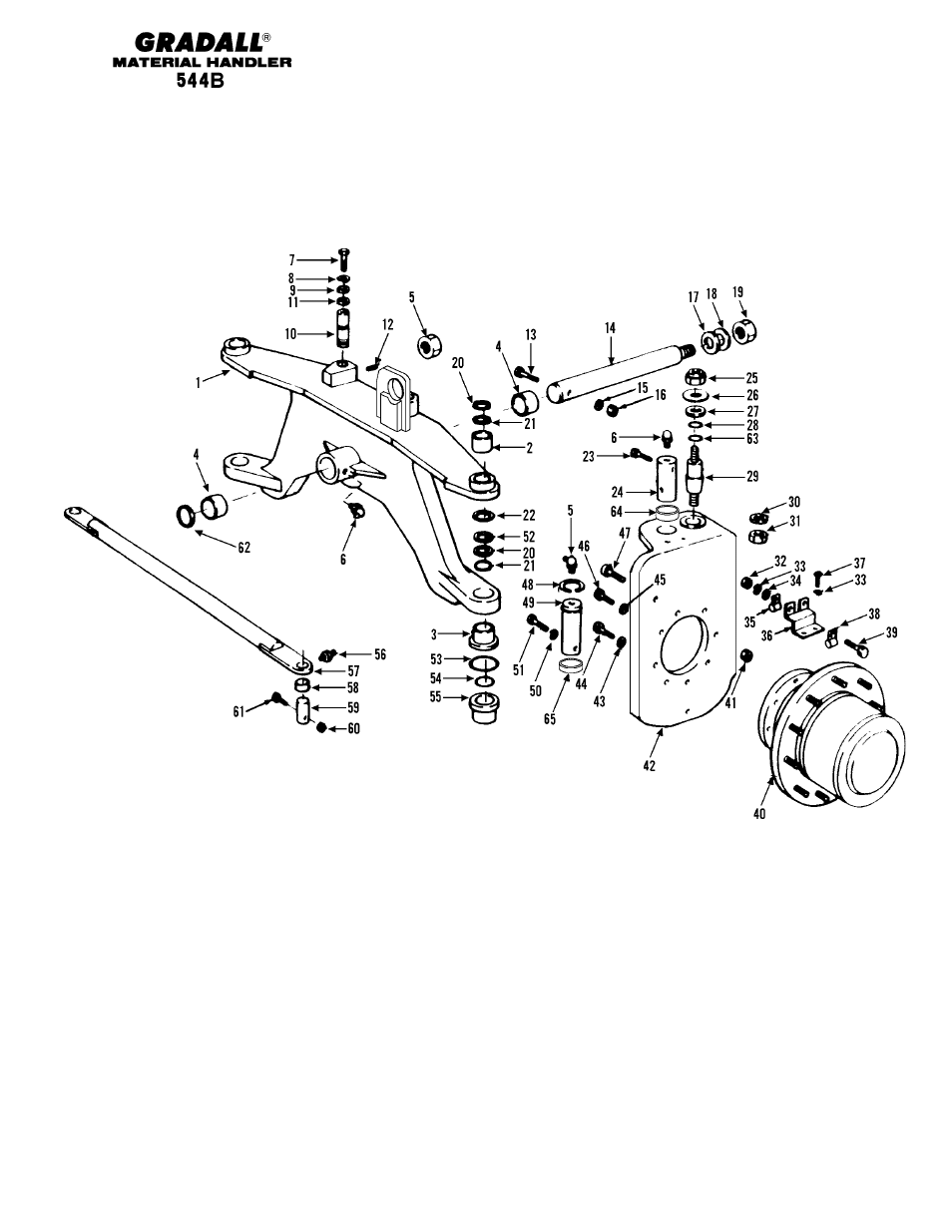 Gradall 544B Parts Manual User Manual | Page 17 / 180