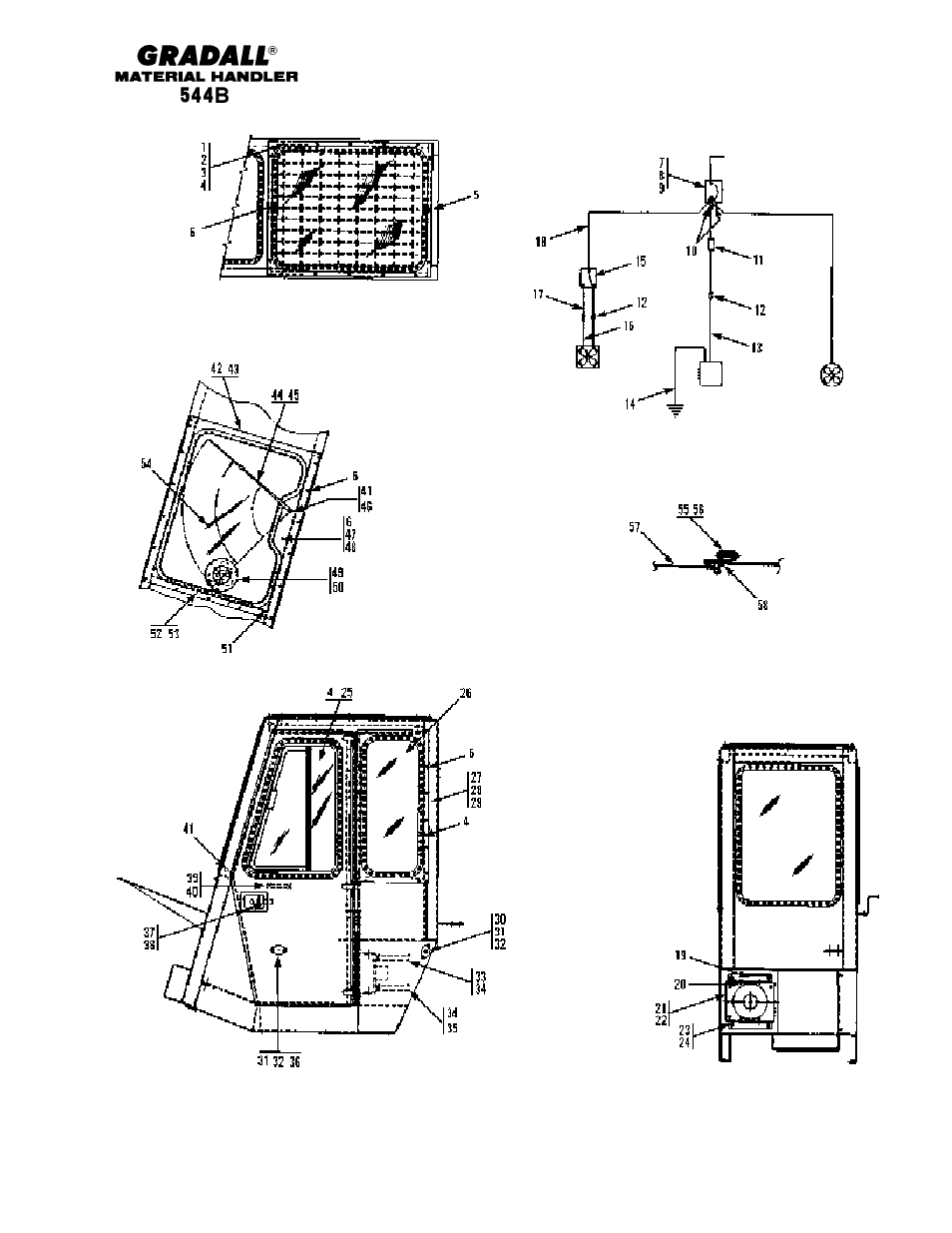 Gradall 544B Parts Manual User Manual | Page 170 / 180