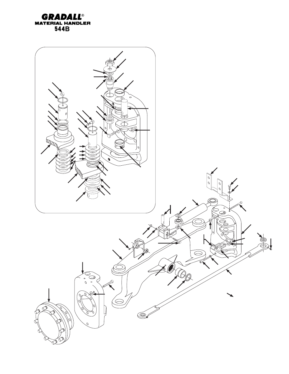 Gradall 544B Parts Manual User Manual | Page 173 / 180