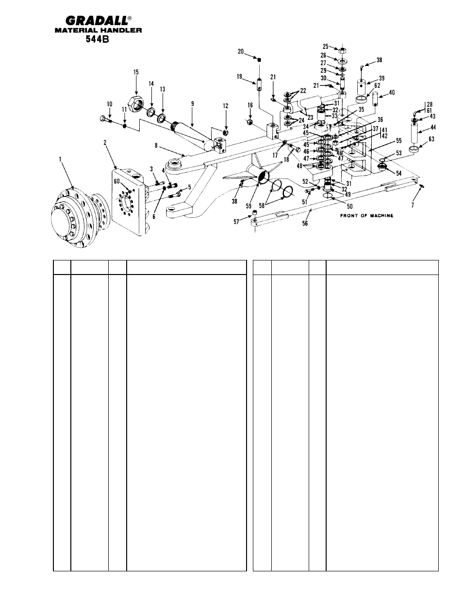 Gradall 544B Parts Manual User Manual | Page 19 / 180