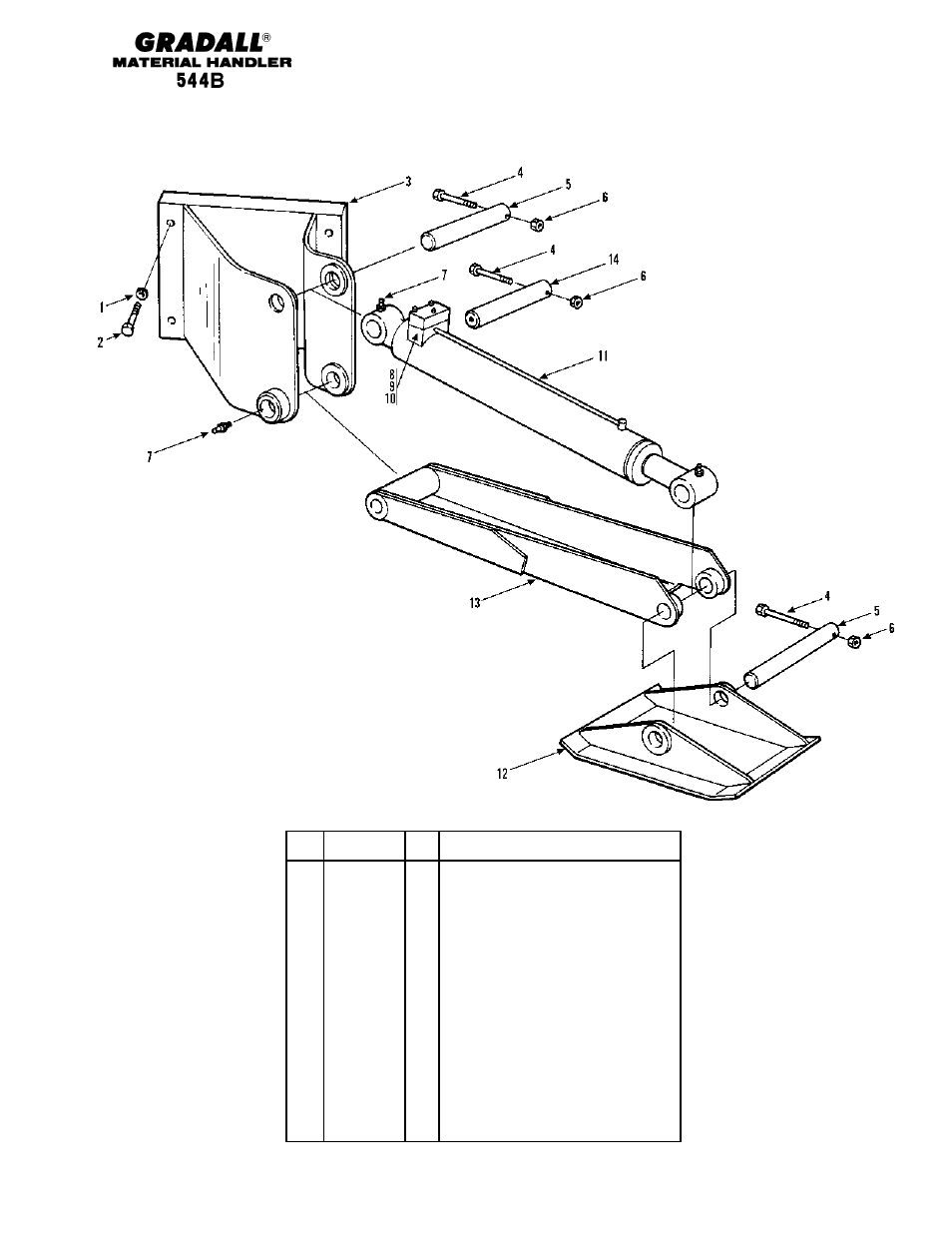 Gradall 544B Parts Manual User Manual | Page 20 / 180