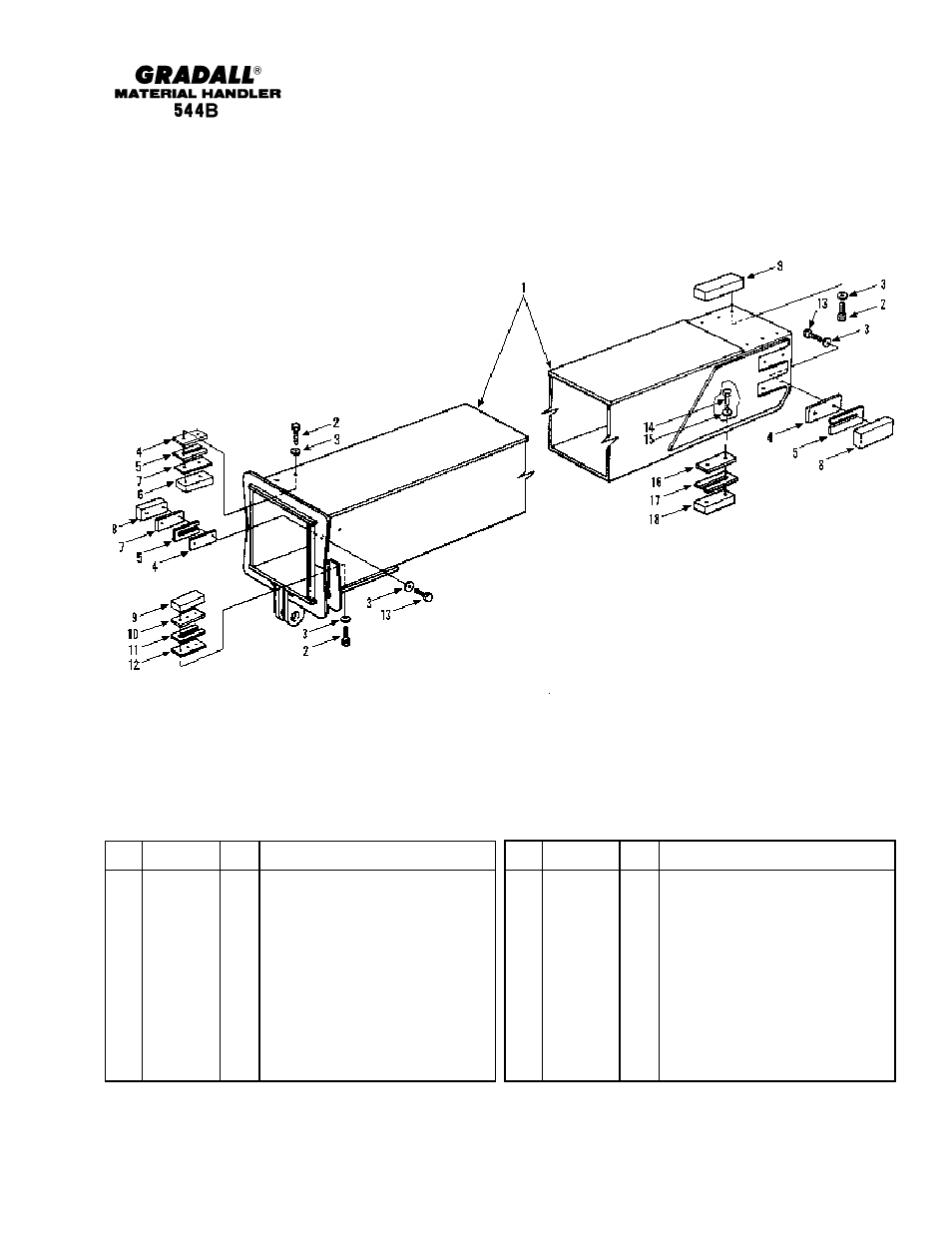 Gradall 544B Parts Manual User Manual | Page 23 / 180