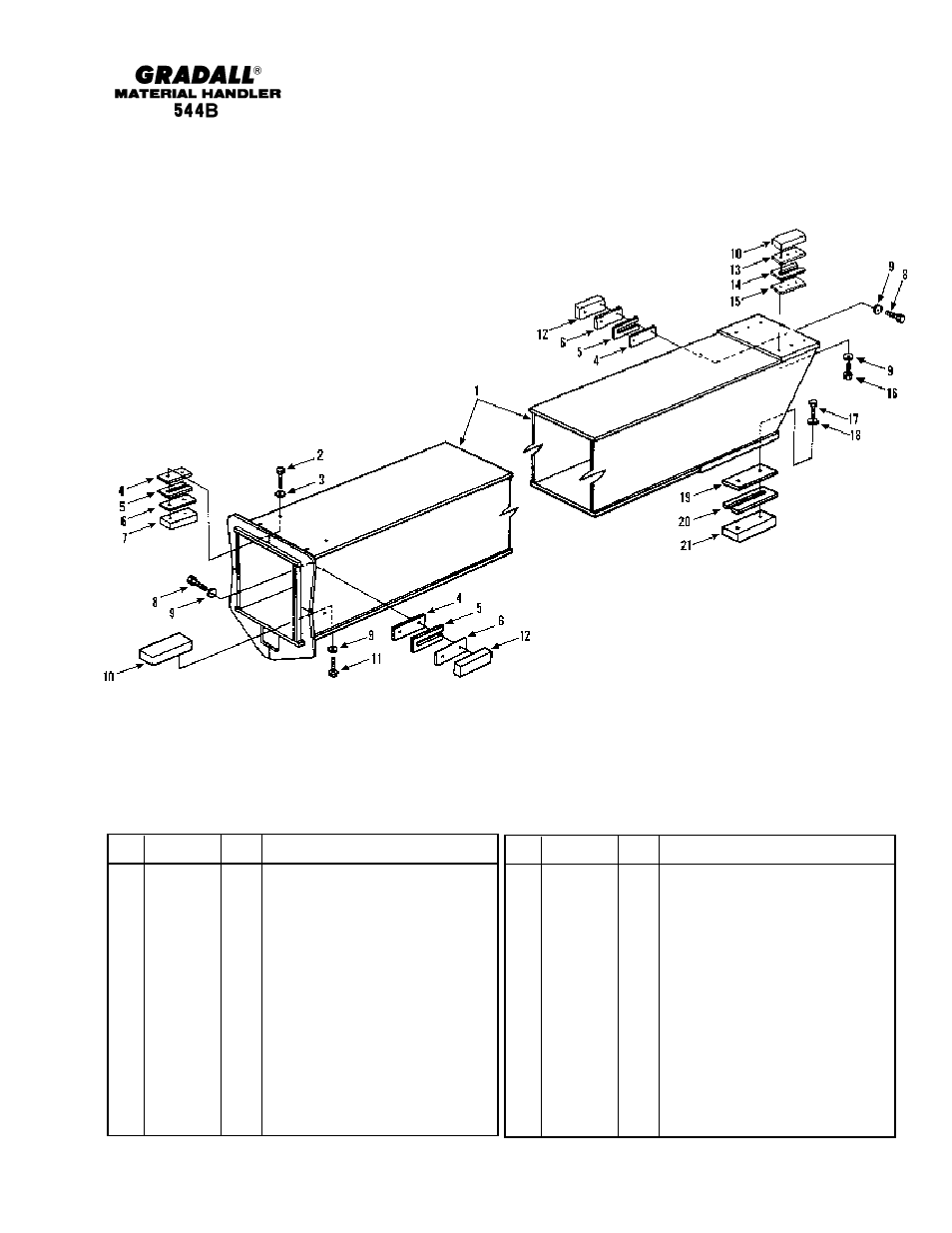 Gradall 544B Parts Manual User Manual | Page 24 / 180