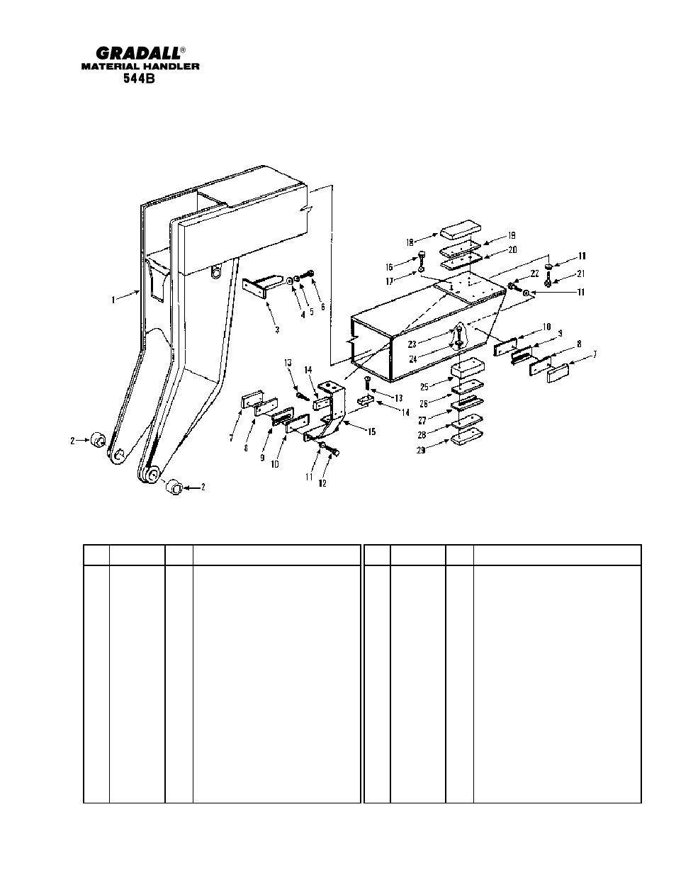 Gradall 544B Parts Manual User Manual | Page 25 / 180