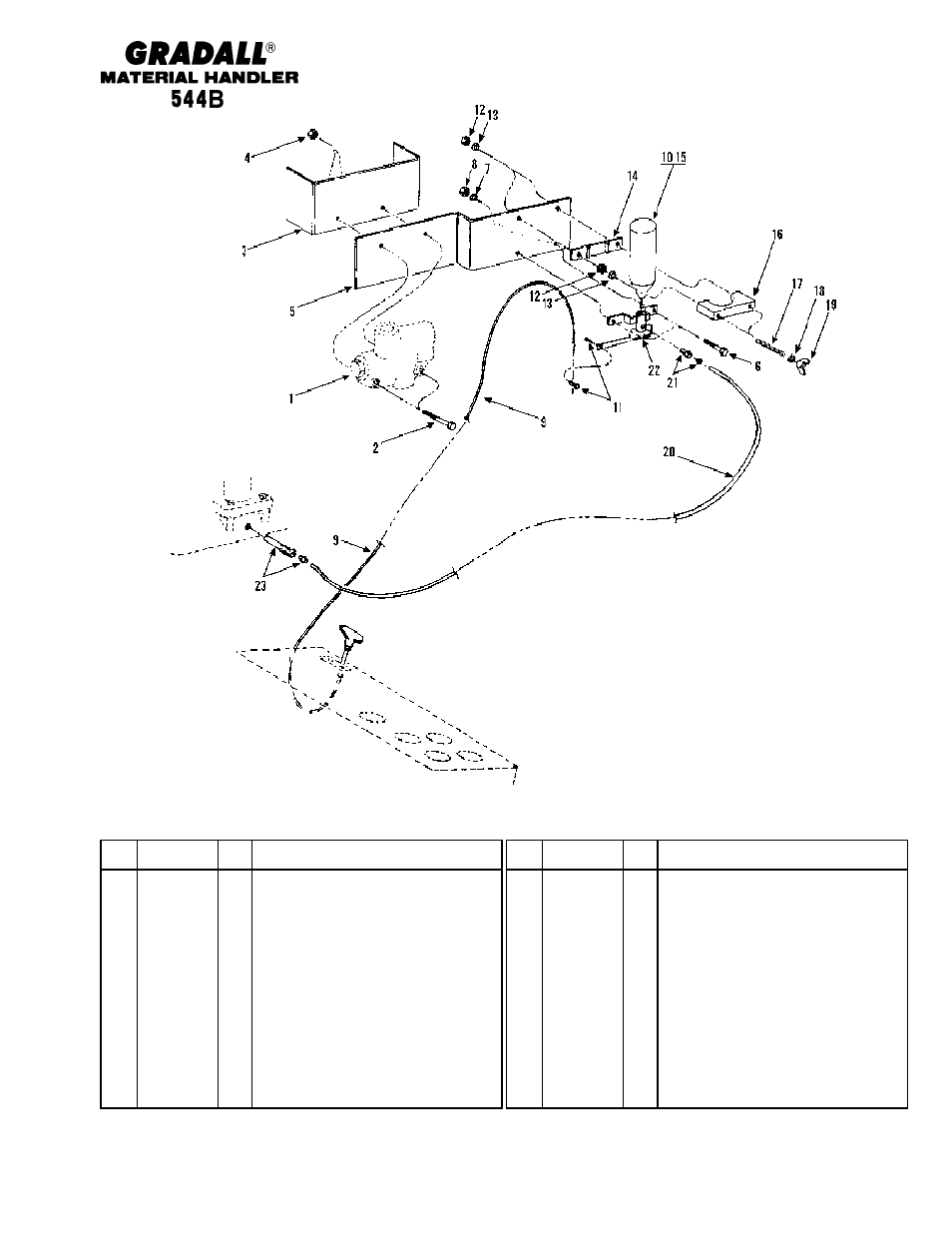 Engine & attaching parts ether starting kit | Gradall 544B Parts Manual User Manual | Page 37 / 180