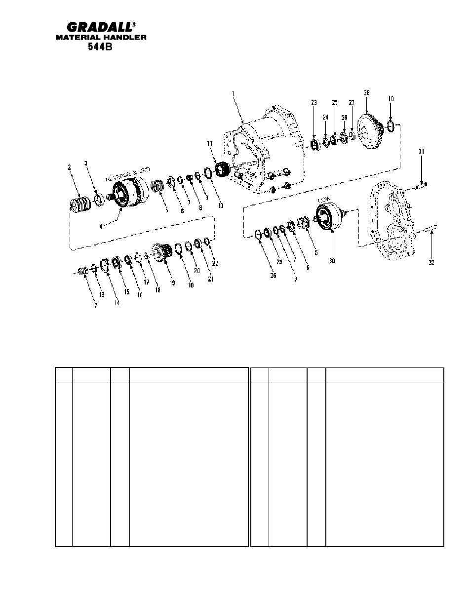 Gradall 544B Parts Manual User Manual | Page 46 / 180