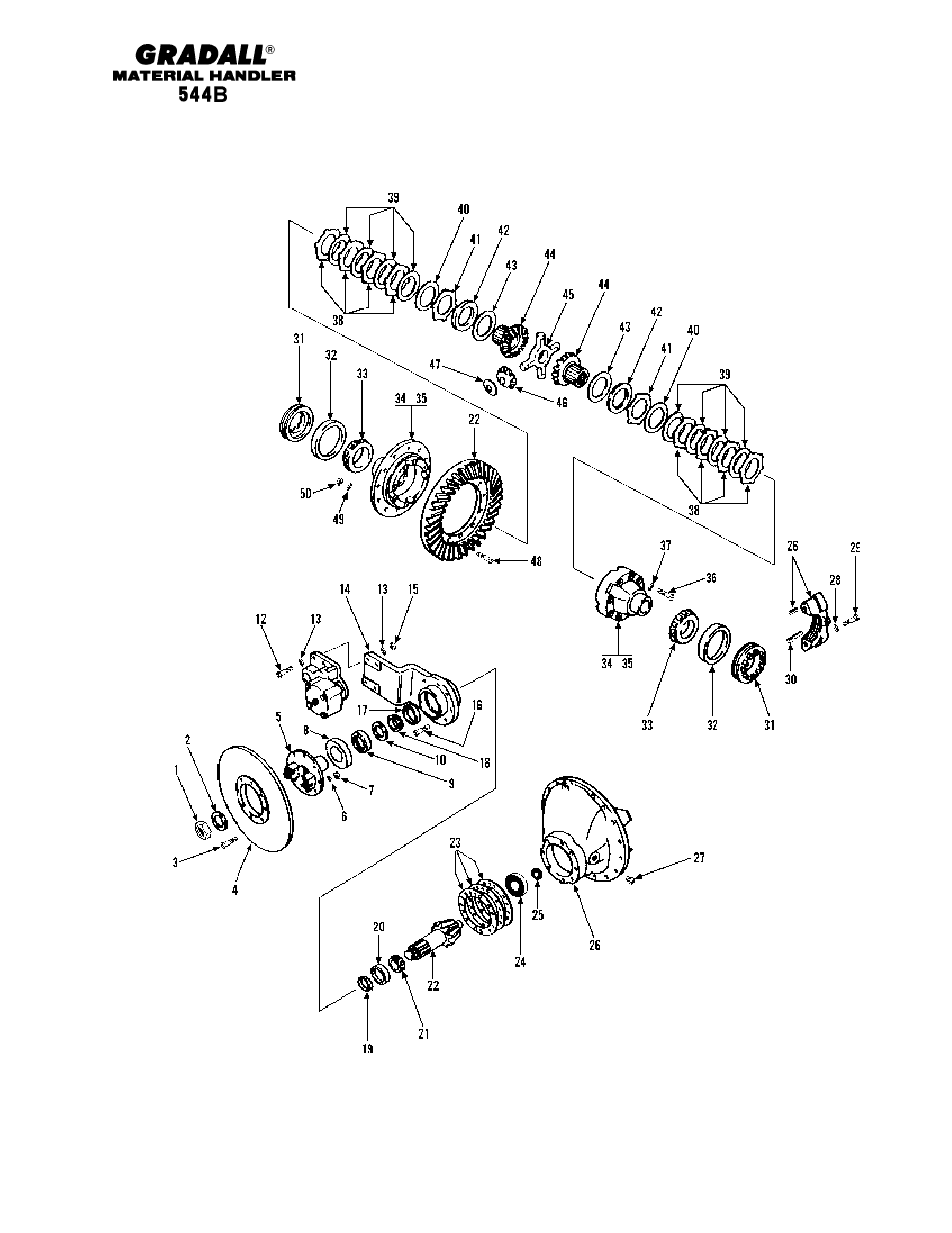 Gradall 544B Parts Manual User Manual | Page 58 / 180
