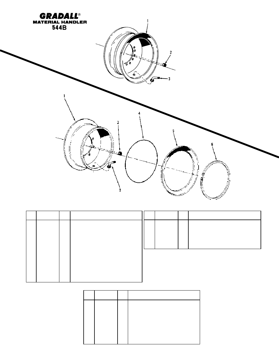Old style, New style | Gradall 544B Parts Manual User Manual | Page 62 / 180