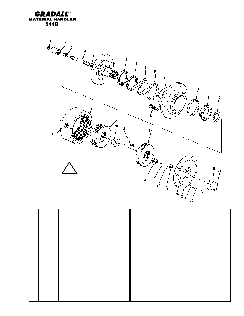 Gradall 544B Parts Manual User Manual | Page 64 / 180