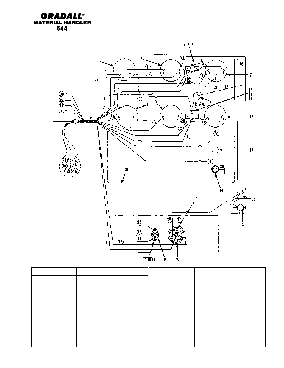 Section 11 electrical | Gradall 544 User Manual | Page 175 / 209