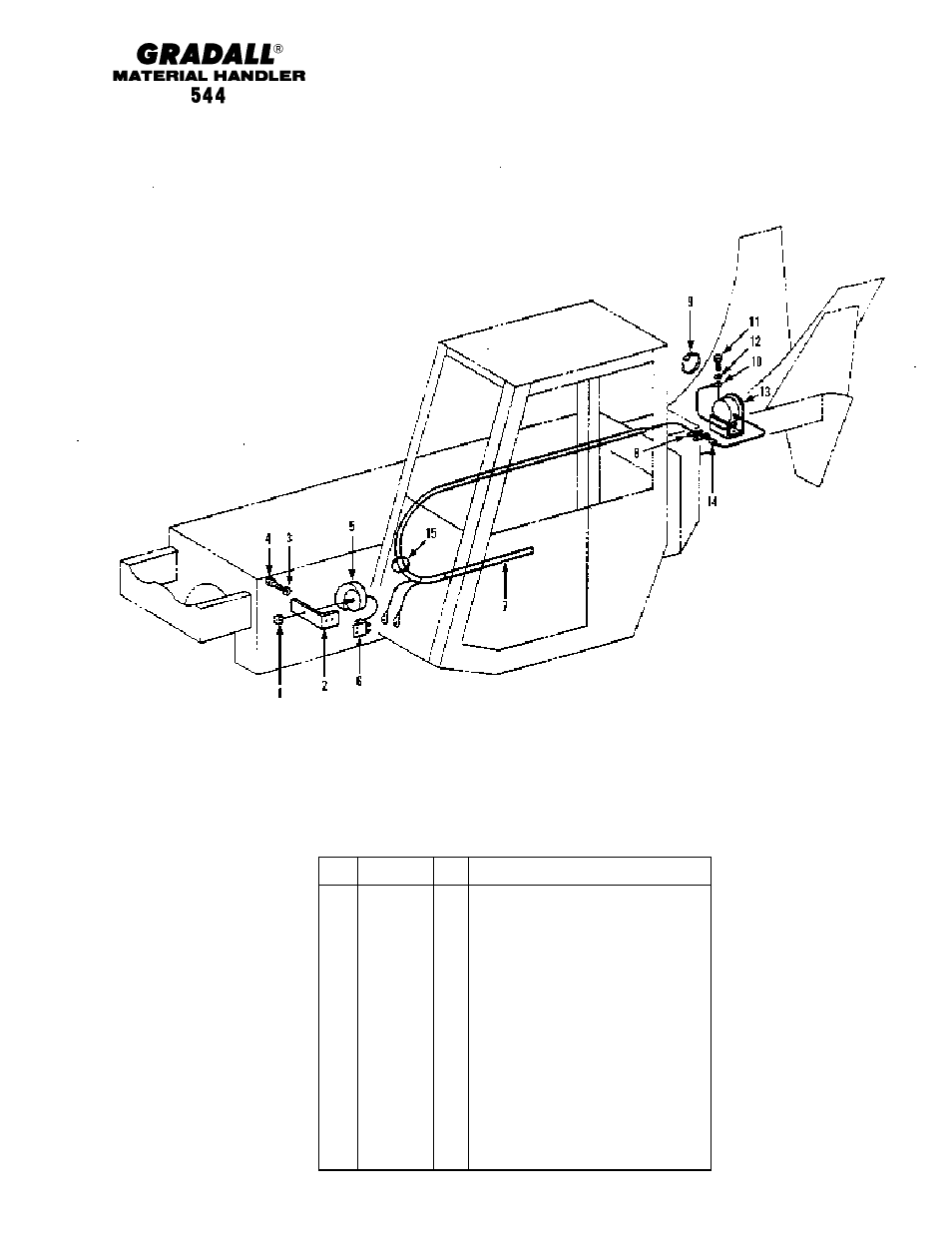 Electrical miscellaneous eliectrical components | Gradall 544 User Manual | Page 178 / 209