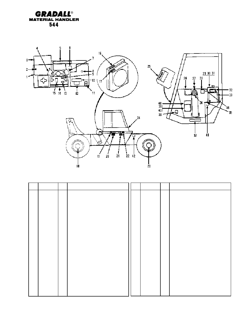 Section 12 miscellaneous, Miscellaneous frame decals | Gradall 544 User Manual | Page 179 / 209