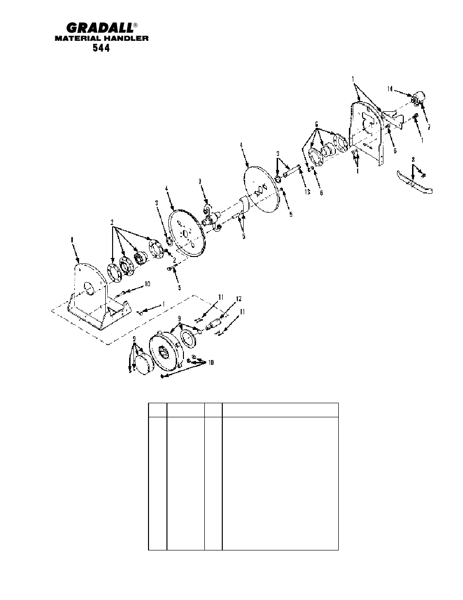 Section 13 optional equipment | Gradall 544 User Manual | Page 183 / 209