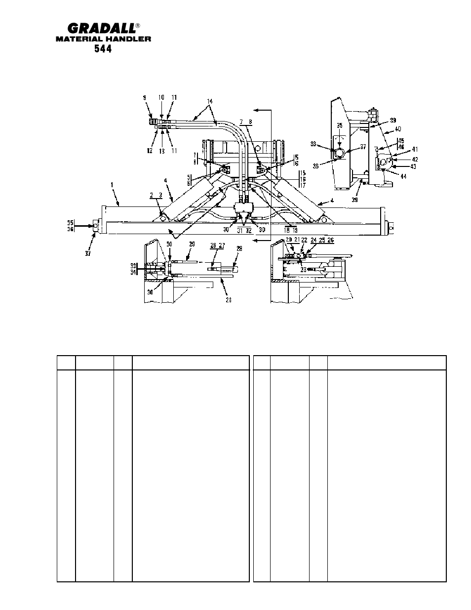 Gradall 544 User Manual | Page 186 / 209