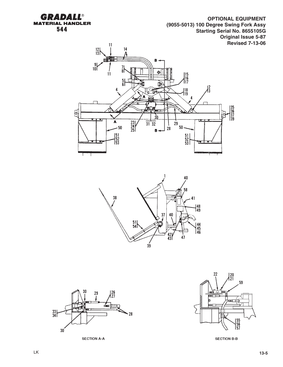 Gradall 544 User Manual | Page 187 / 209