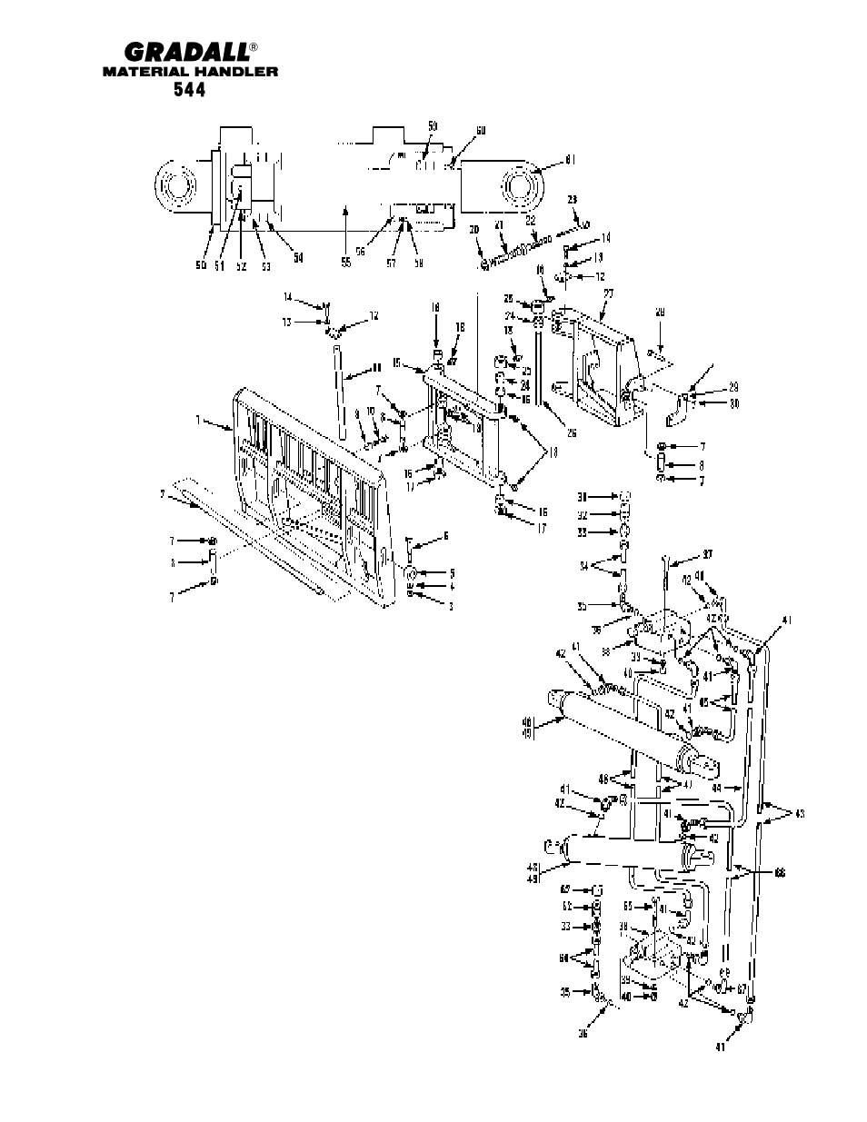 Gradall 544 User Manual | Page 191 / 209