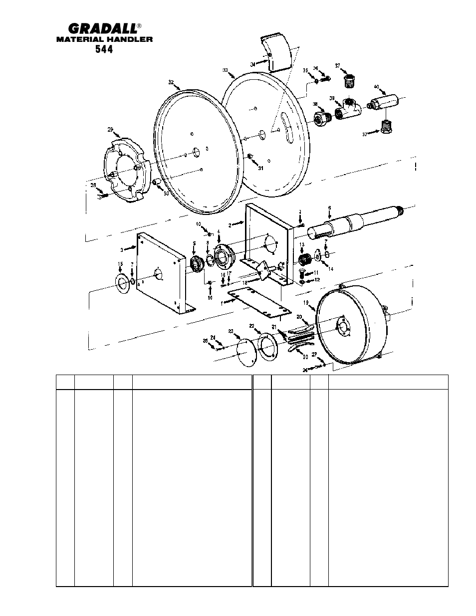 Gradall 544 User Manual | Page 196 / 209