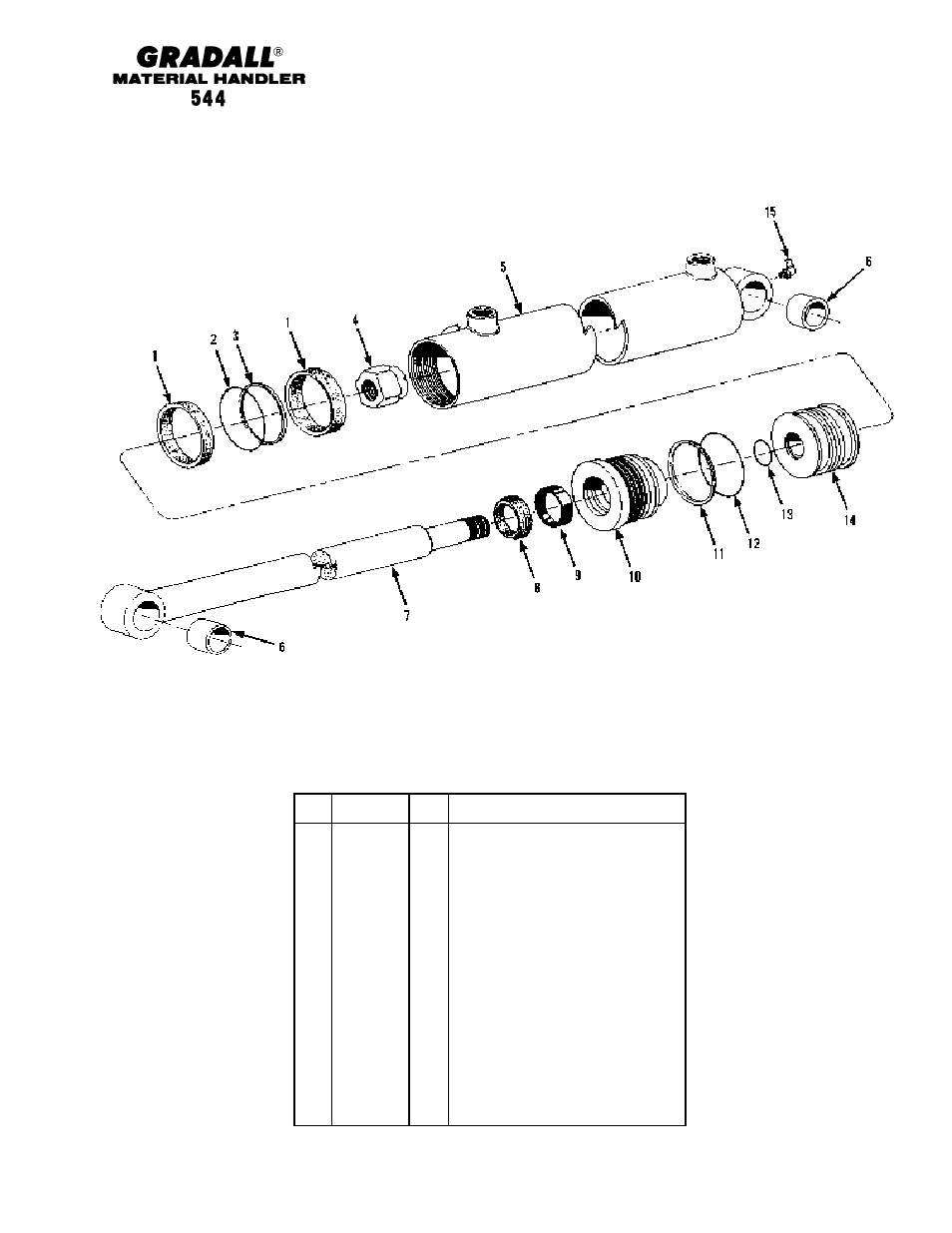 Gradall 544 User Manual | Page 199 / 209