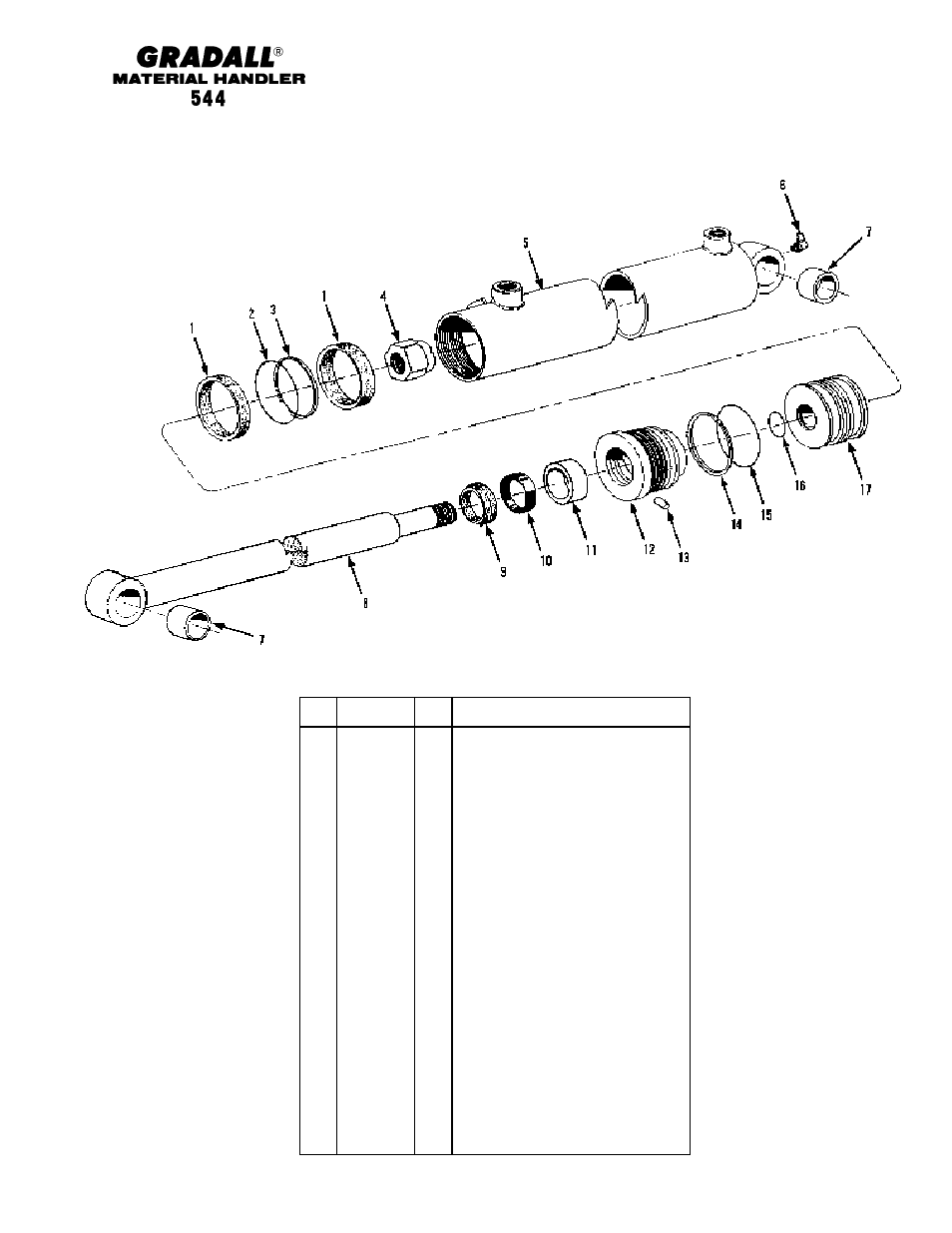 Gradall 544 User Manual | Page 200 / 209