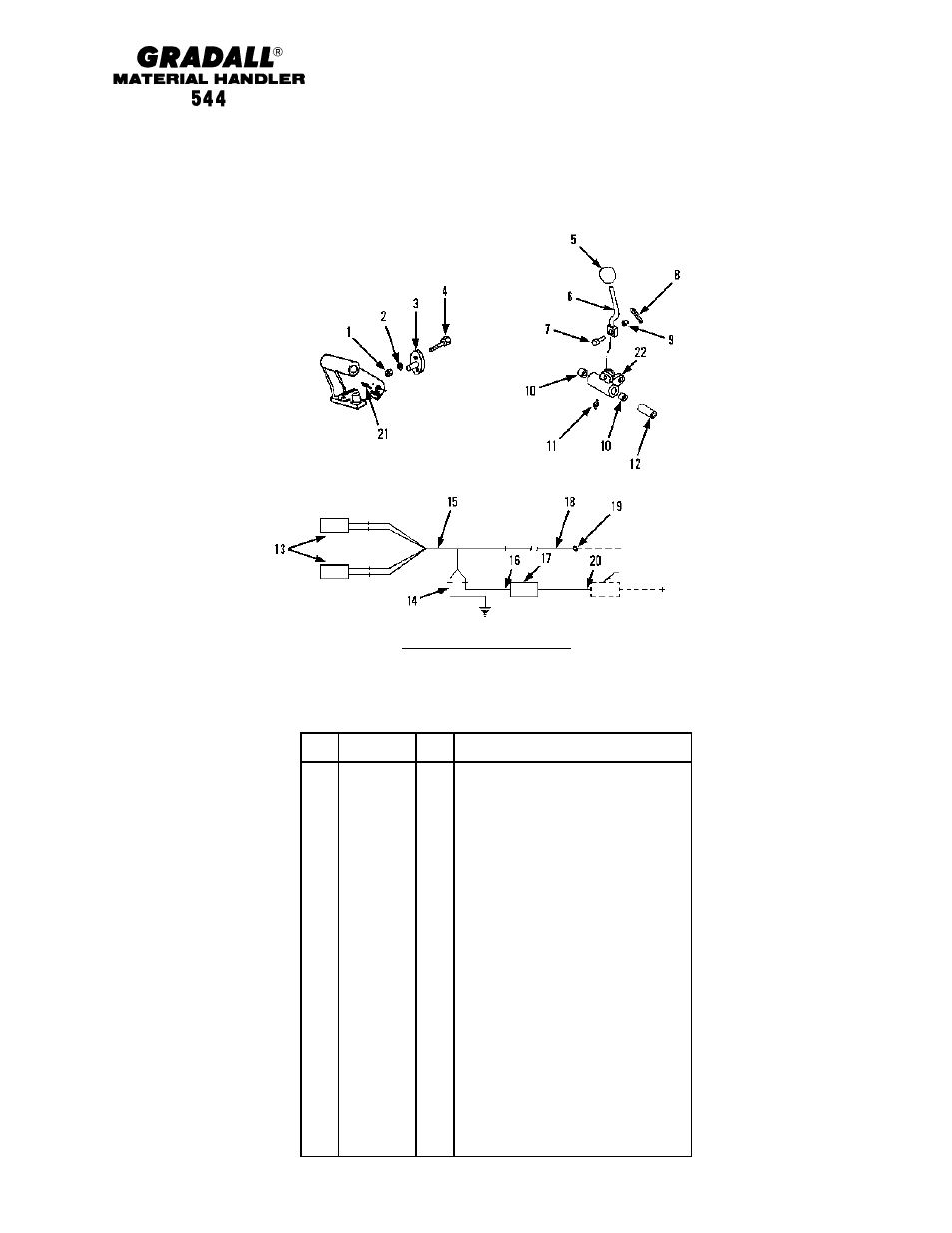 Gradall 544 User Manual | Page 203 / 209