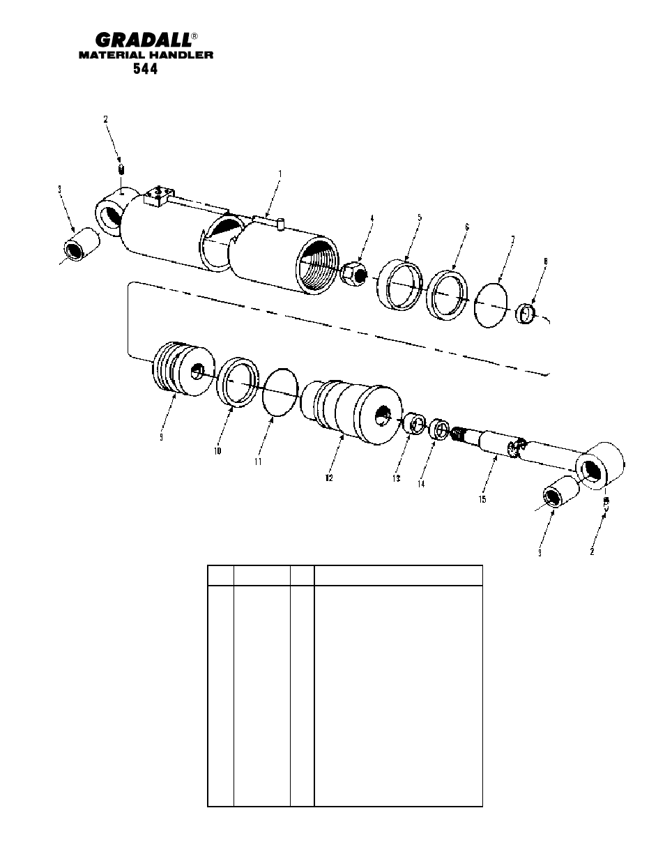Gradall 544 User Manual | Page 207 / 209