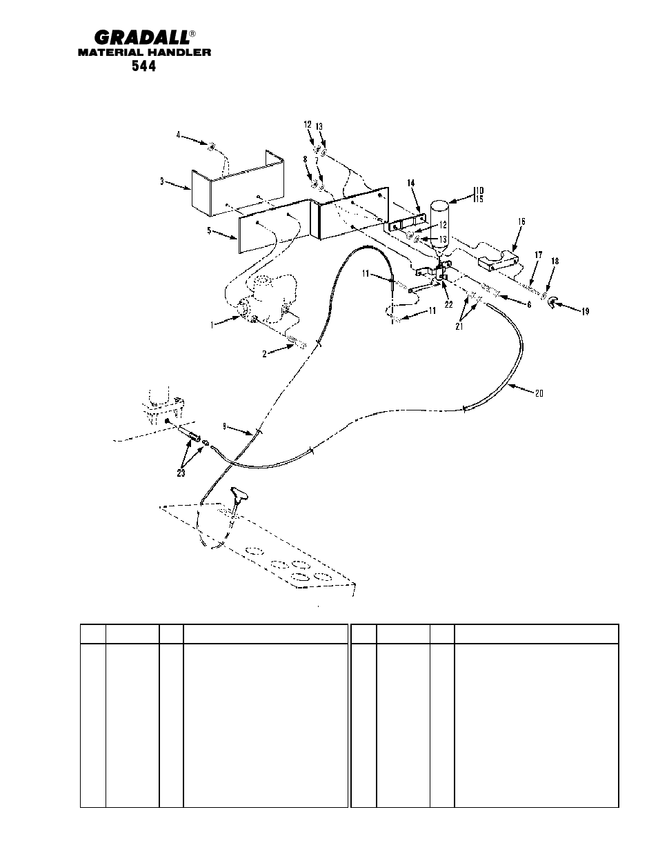 Engine & attaching parts ether starting kit | Gradall 544 User Manual | Page 57 / 209