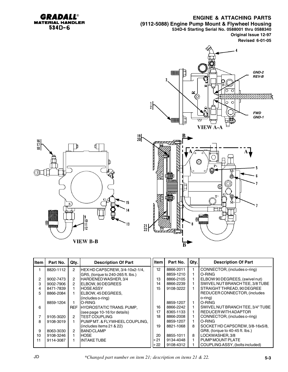 Gradall 534D-6T Parts Manual User Manual | Page 75 / 258