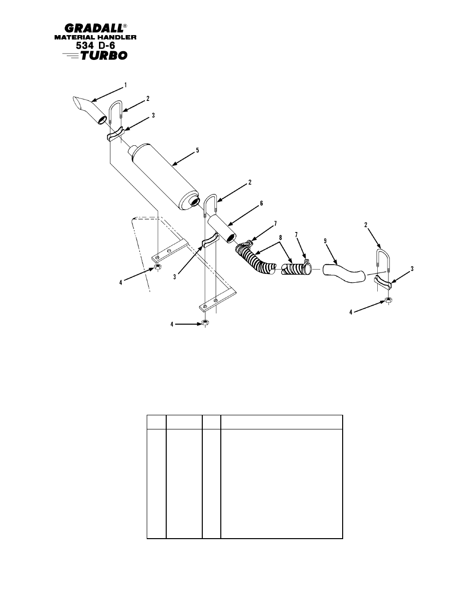Gradall 534D-6T Parts Manual User Manual | Page 93 / 258