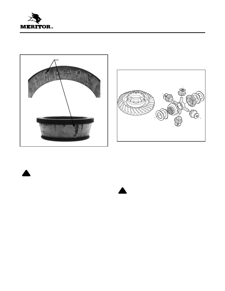 Inspect hypoid pinion and ring gear sets, Inspect main differential assembly, Inspect axle shafts | Gradall 534D-6T Service Manual User Manual | Page 105 / 288