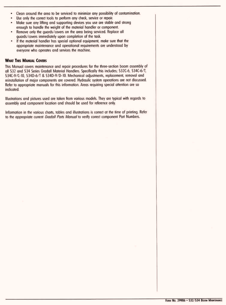 Gradall 534D-6T Service Manual User Manual | Page 181 / 288
