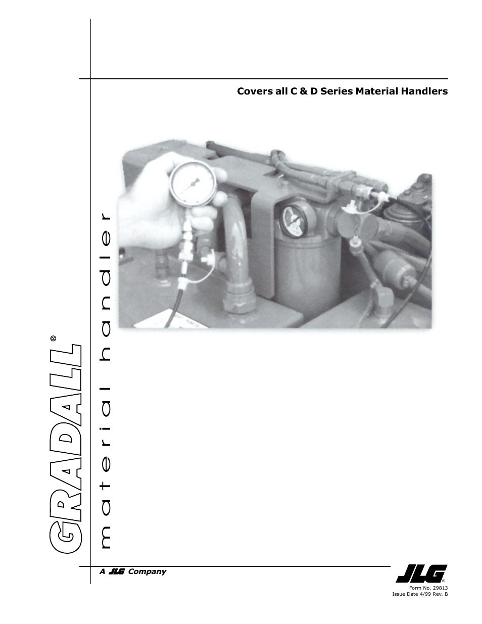 29813 implement circuit performance checks, Mplement, Ircuit | Erformance, Hecks, Material handler | Gradall 534D-6T Service Manual User Manual | Page 253 / 288