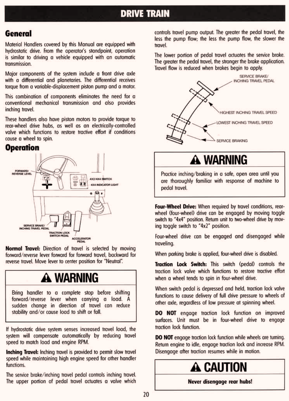 Drive train | Gradall 534D-6T Service Manual User Manual | Page 26 / 288