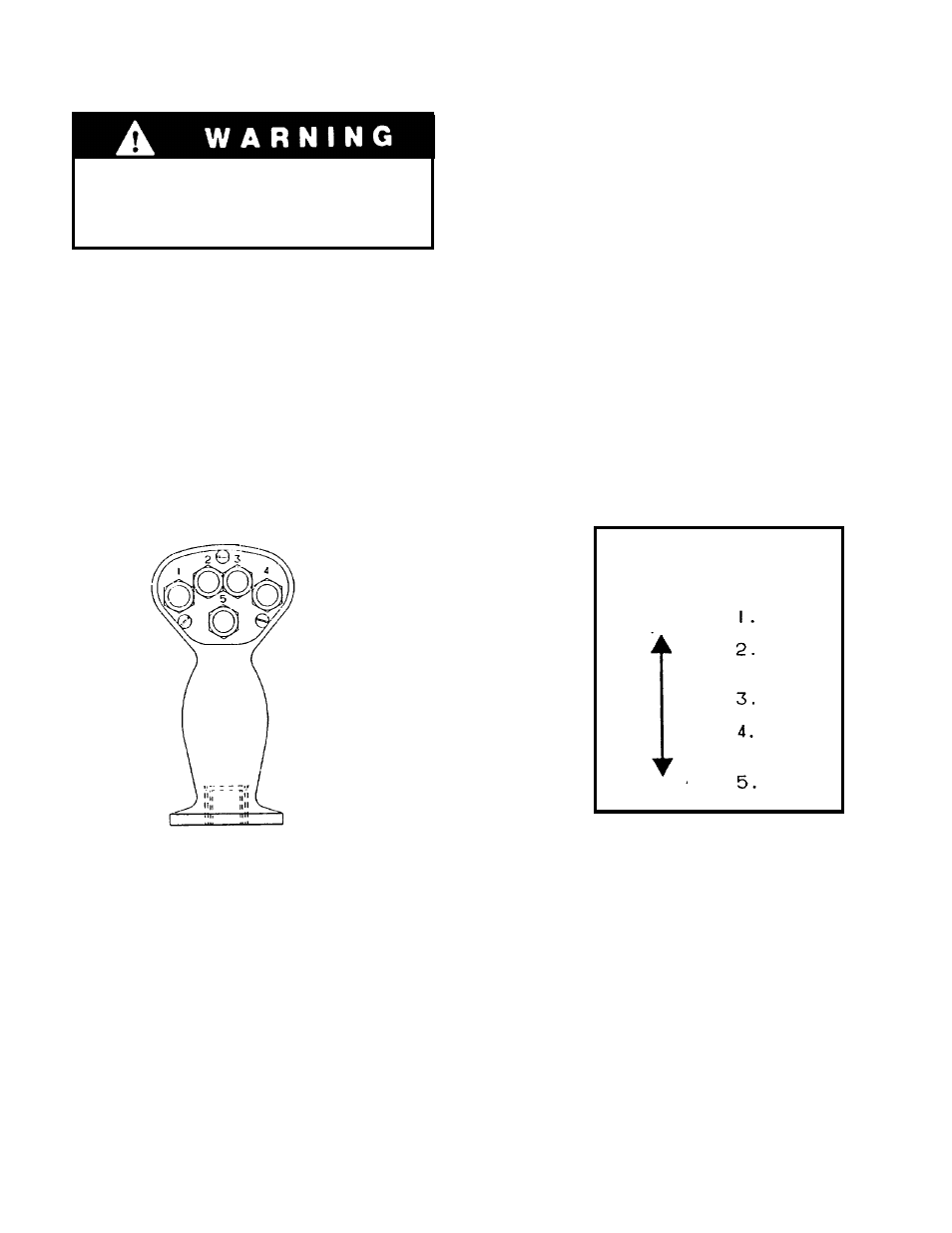 Multi-function auxiliary control lever | Gradall 534B-9 Operation Manual User Manual | Page 31 / 40