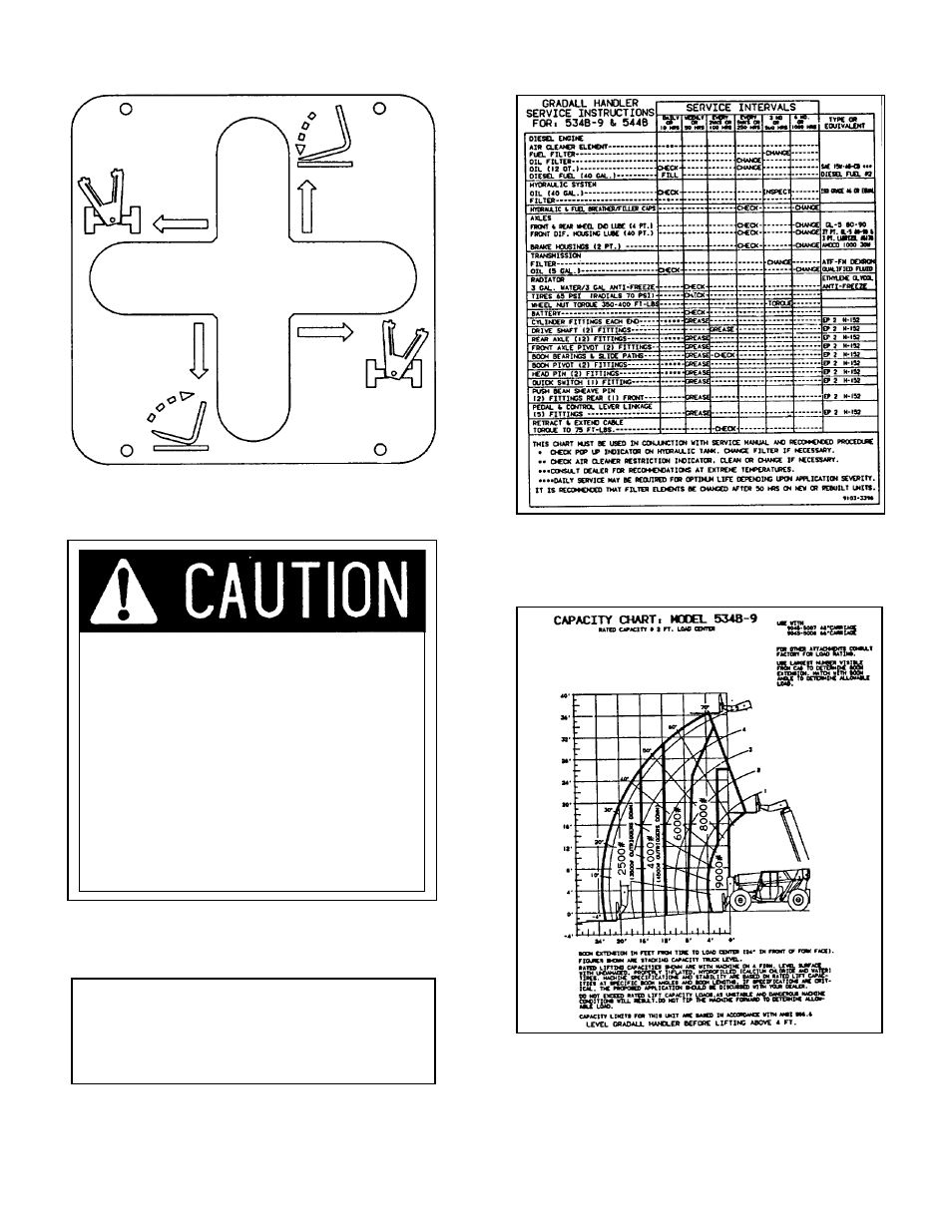 Decals (cont.) | Gradall 534B-9 Operation Manual User Manual | Page 7 / 40