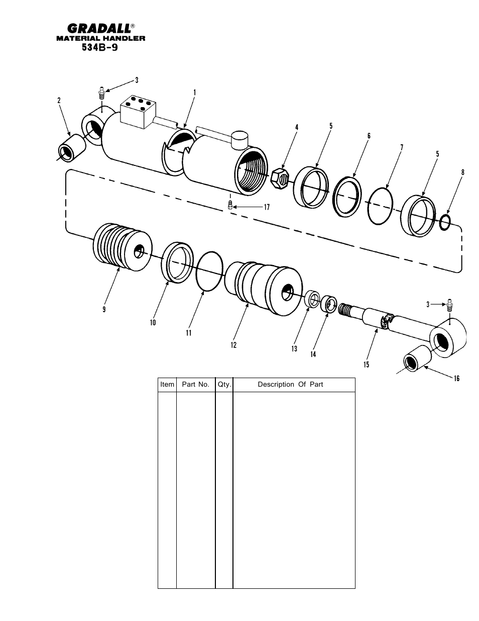 Gradall 534B-9 Parts Manual User Manual | Page 118 / 192
