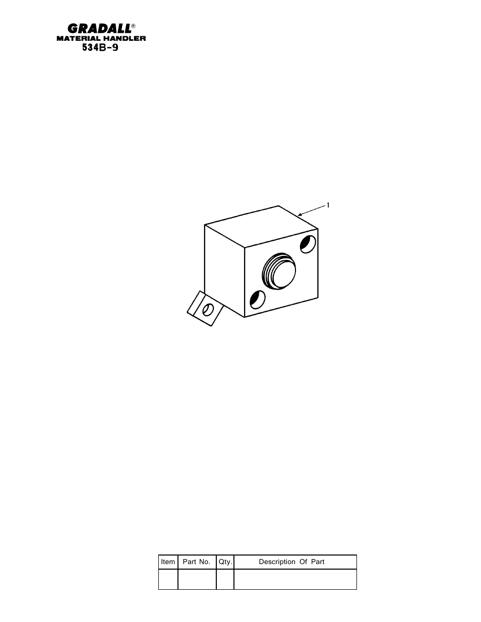 Gradall 534B-9 Parts Manual User Manual | Page 127 / 192