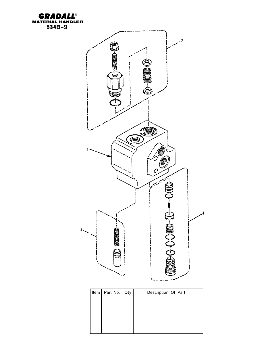 Gradall 534B-9 Parts Manual User Manual | Page 131 / 192