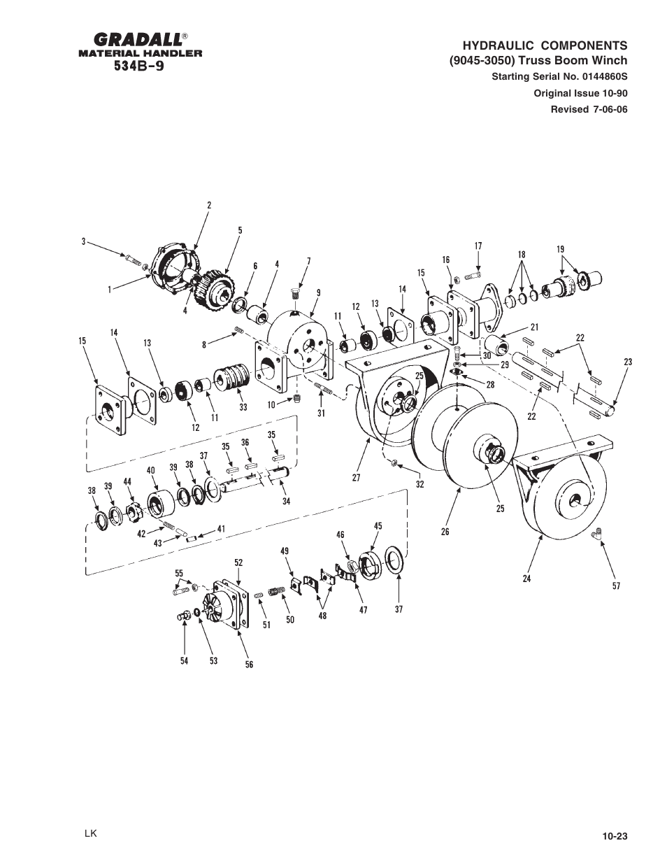 Gradall 534B-9 Parts Manual User Manual | Page 138 / 192