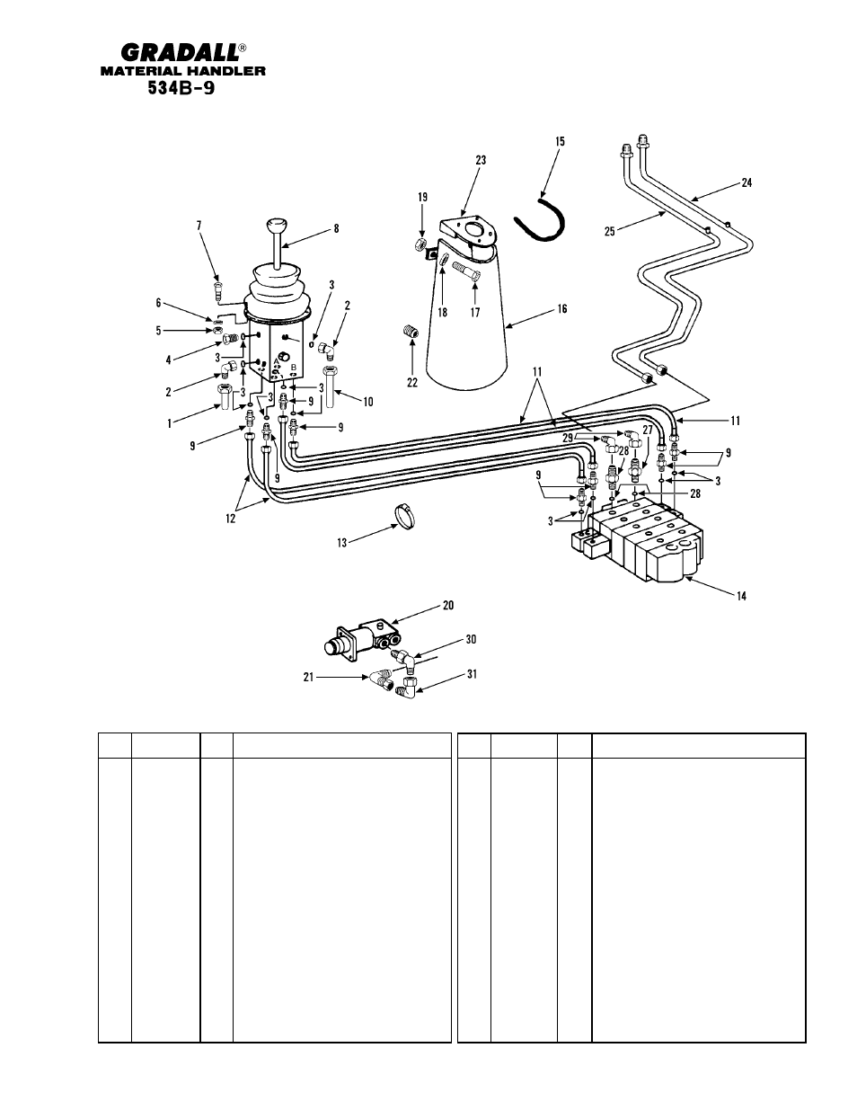 Section 13 optional equipment | Gradall 534B-9 Parts Manual User Manual | Page 154 / 192