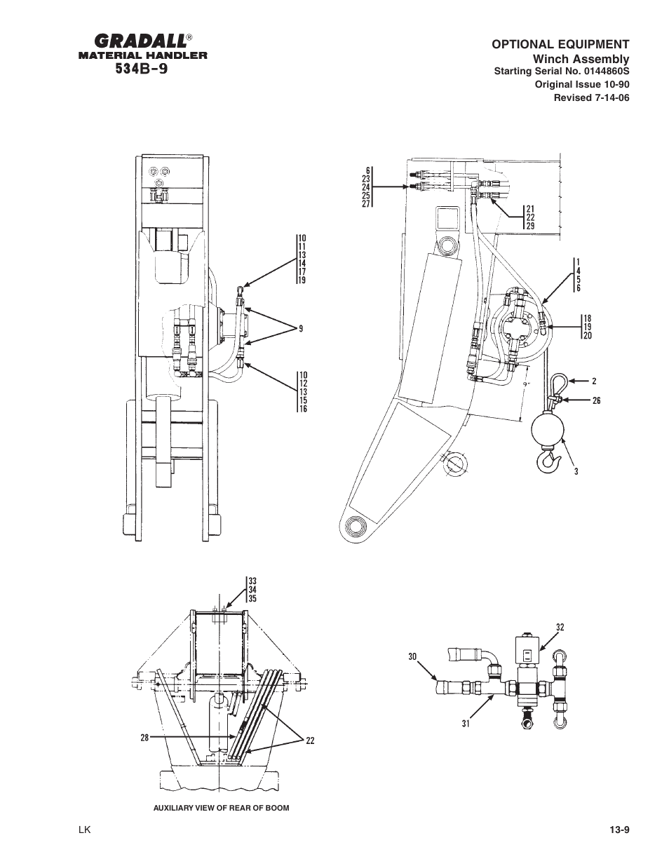 Gradall 534B-9 Parts Manual User Manual | Page 163 / 192