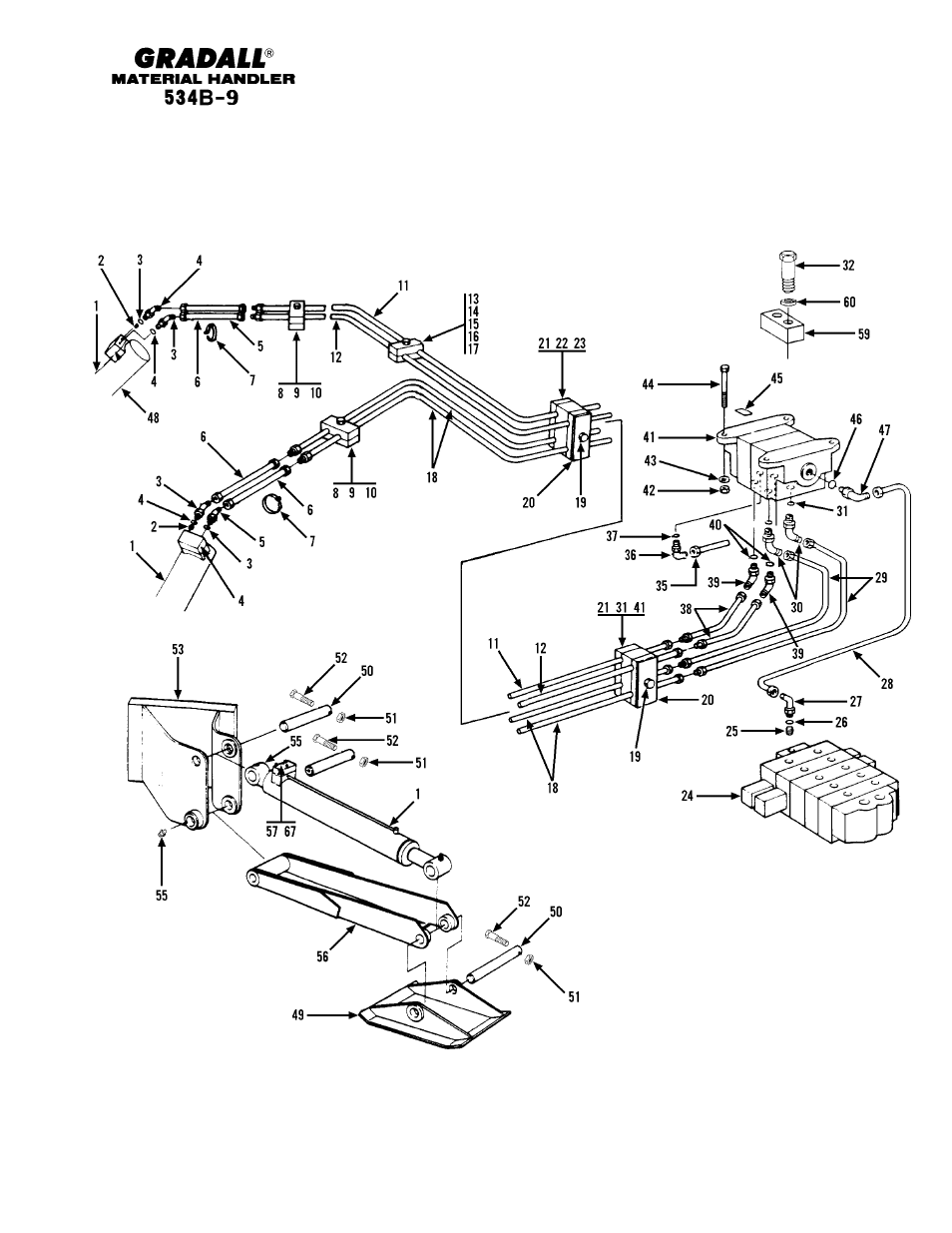 Gradall 534B-9 Parts Manual User Manual | Page 167 / 192