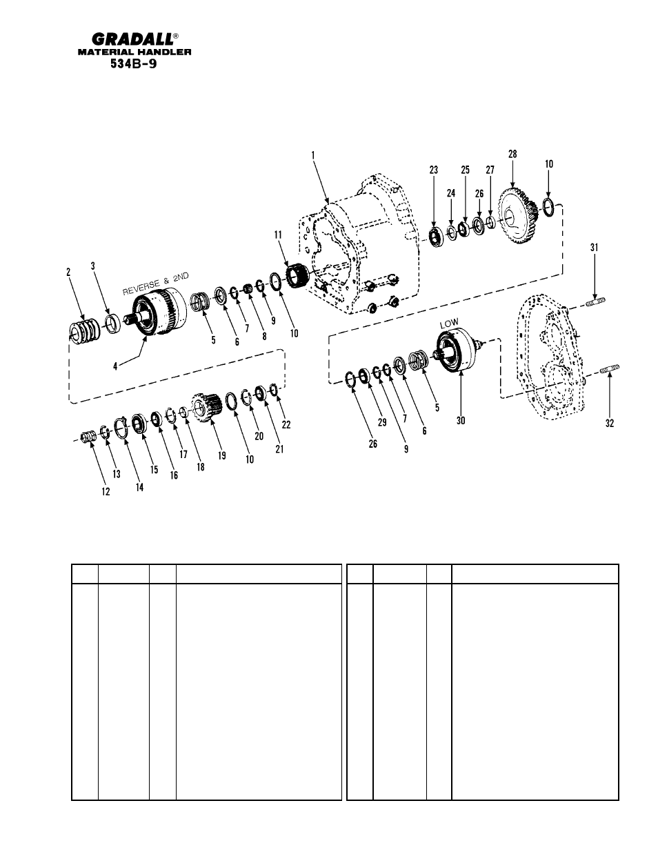 Gradall 534B-9 Parts Manual User Manual | Page 63 / 192