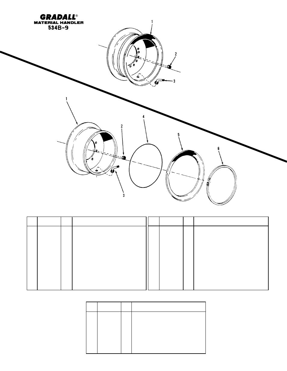 Old style, New style | Gradall 534B-9 Parts Manual User Manual | Page 79 / 192