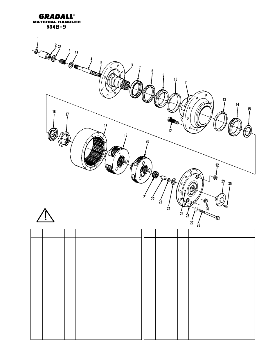 Gradall 534B-9 Parts Manual User Manual | Page 82 / 192