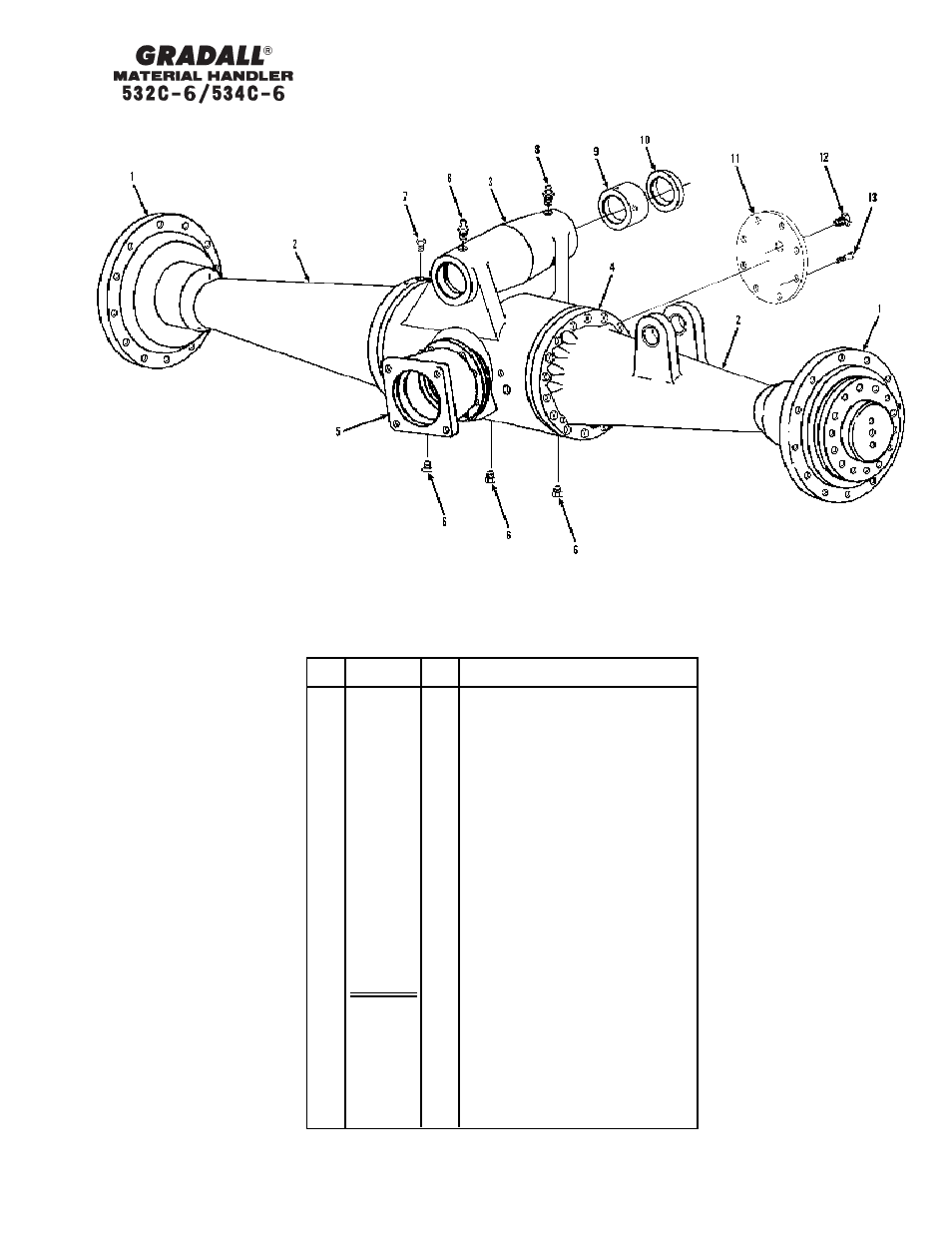 Gradall 534C-6 Parts Manual User Manual | Page 108 / 380