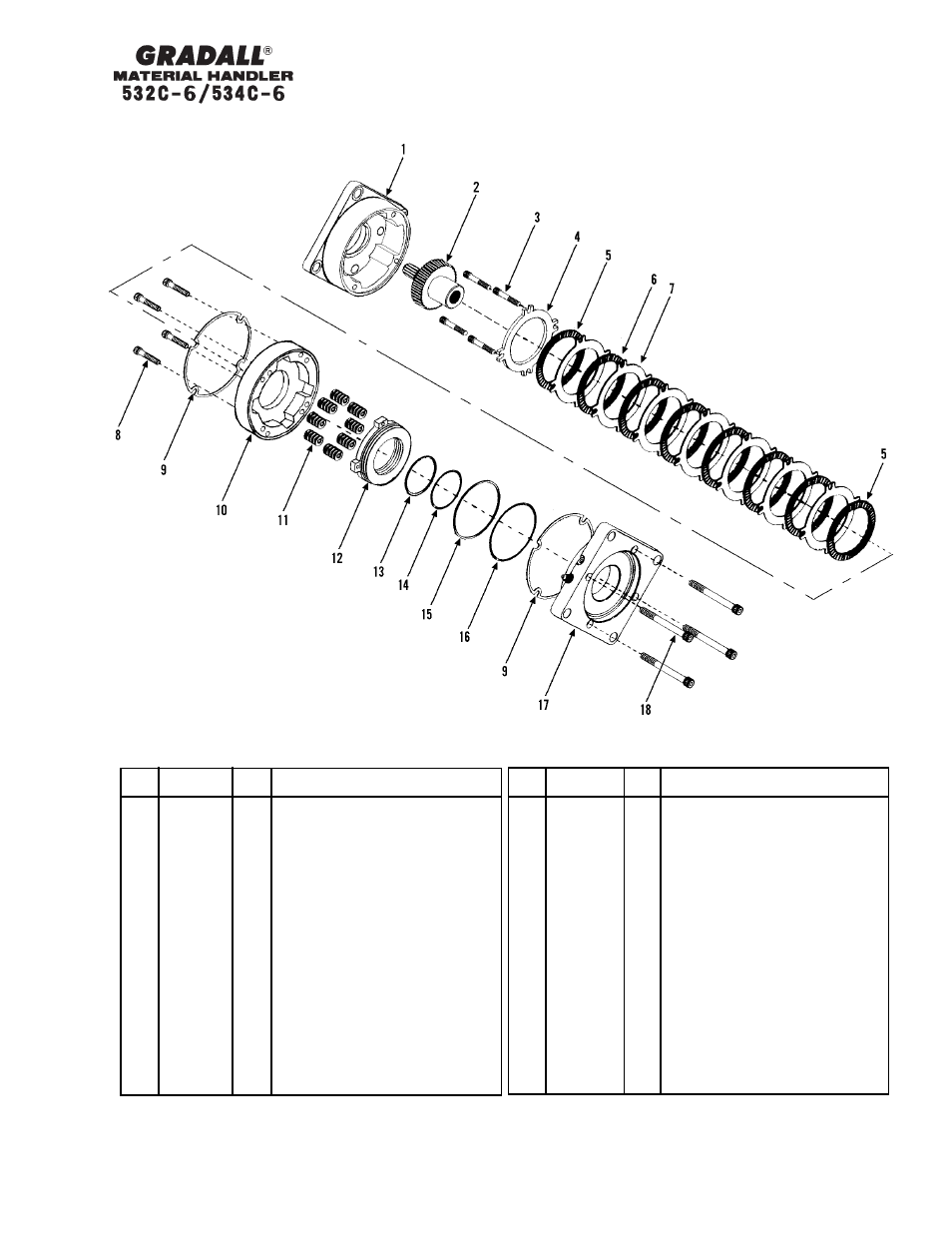 Gradall 534C-6 Parts Manual User Manual | Page 112 / 380