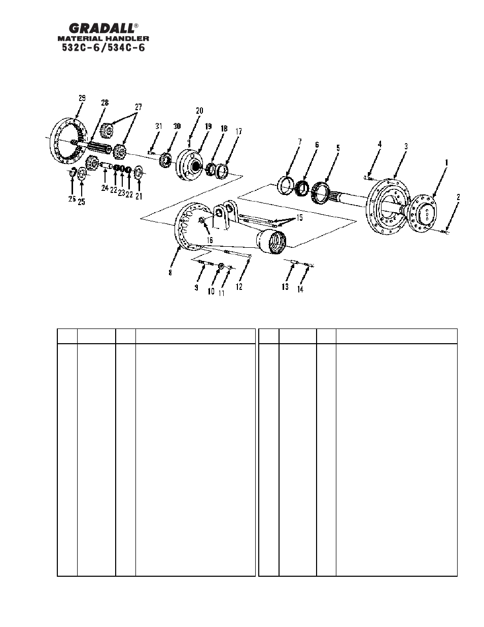 Gradall 534C-6 Parts Manual User Manual | Page 115 / 380