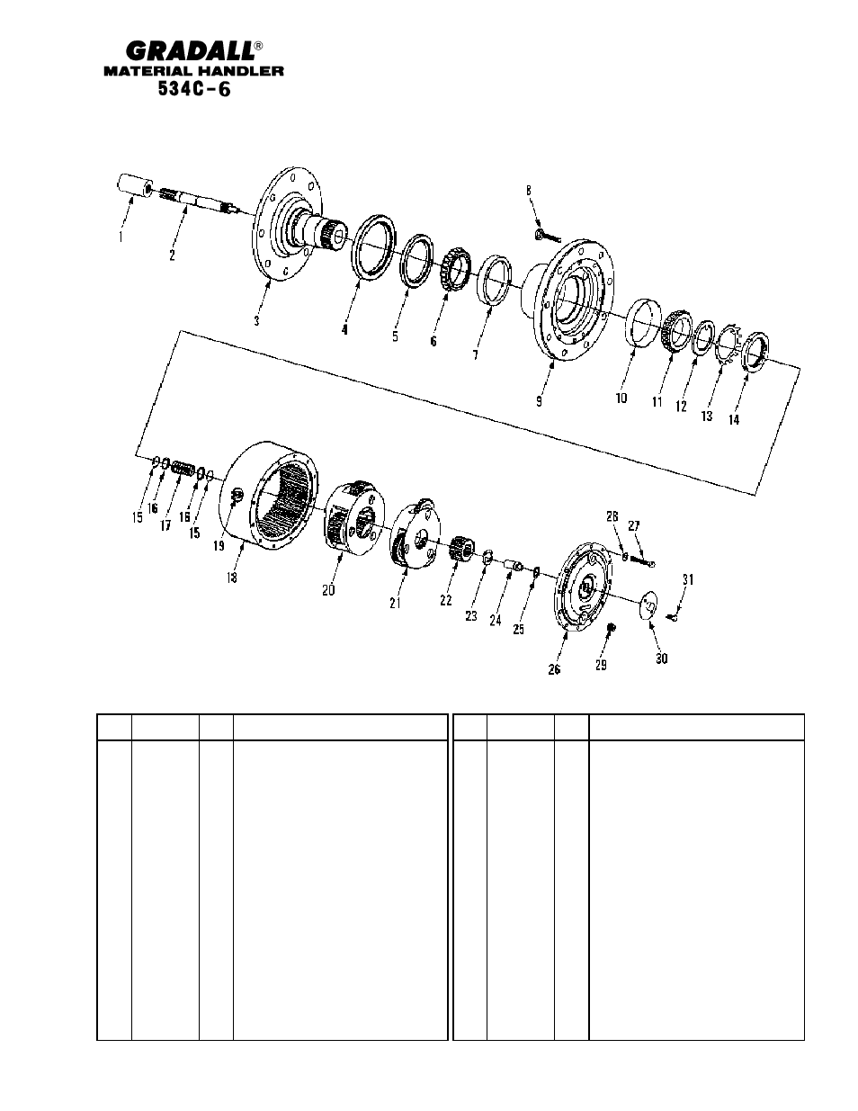 Gradall 534C-6 Parts Manual User Manual | Page 118 / 380